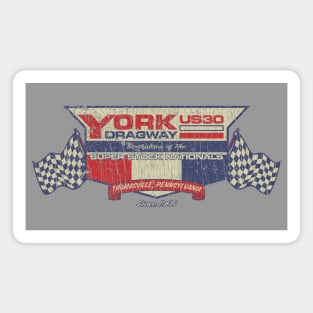 York US30 Dragway 1960 Magnet